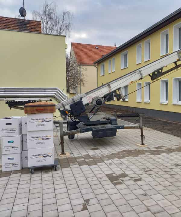 Möbellift in Frankfurt Oder Mitarbeiterumzug